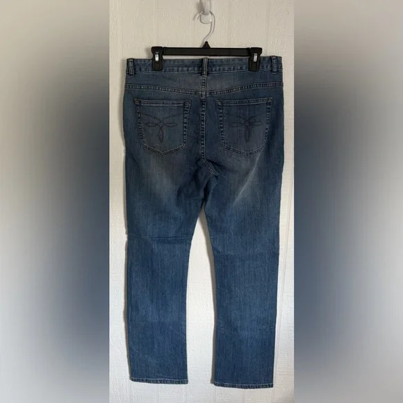 Chaps Denim Women’s Madden Straight Jeans Size 12 - Picture 2 of 7